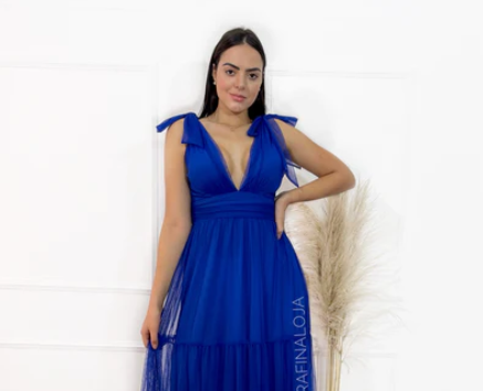 Vestidos de Festa Azul Royal para Ocasiões Especiais