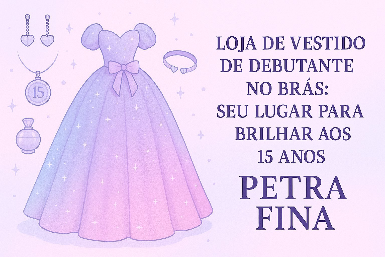 Loja de Vestido de Debutante no Brás: Seu Lugar para Brilhar aos 15 Anos