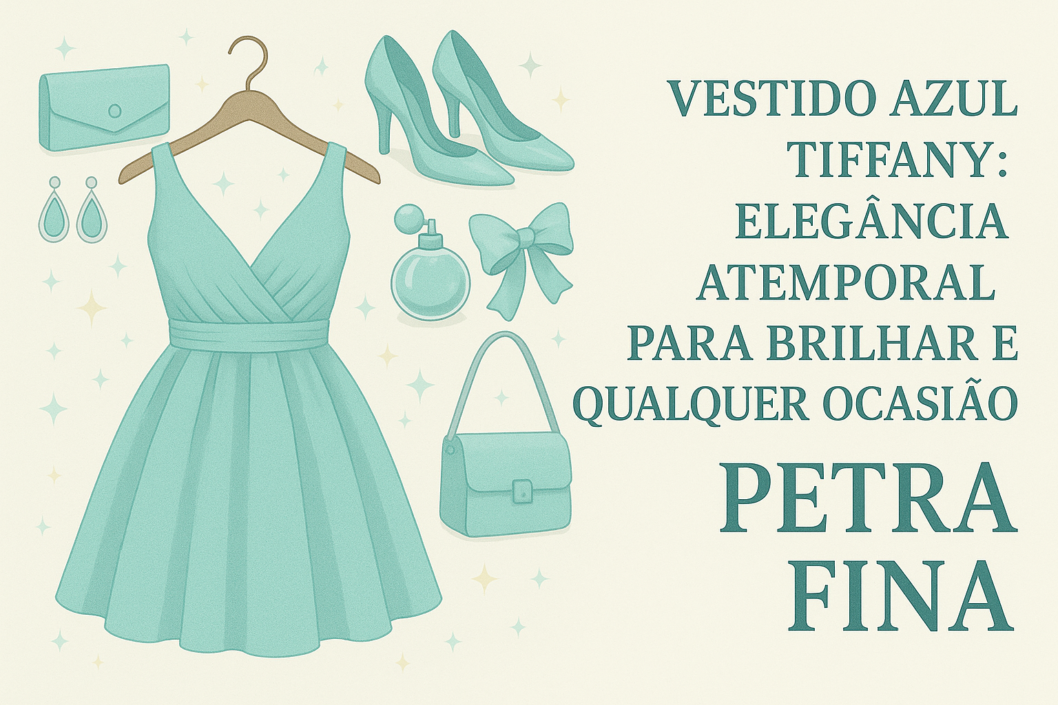 Vestido Azul Tiffany: Elegância Atemporal para Brilhar em Qualquer Ocasião